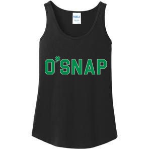 O'Snap Irish St. Patrick's Day Clover Ladies Essential Tank