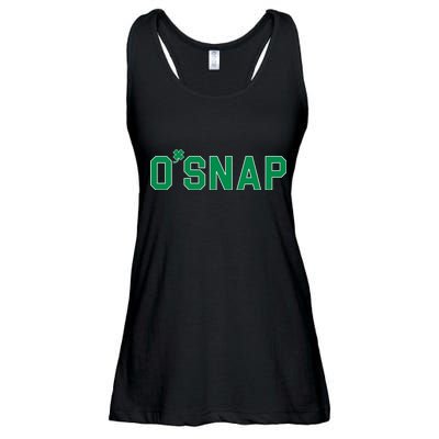 O'Snap Irish St. Patrick's Day Clover Ladies Essential Flowy Tank