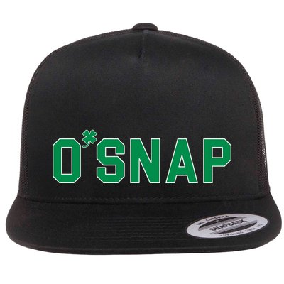 O'Snap Irish St. Patrick's Day Clover Flat Bill Trucker Hat