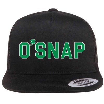 O'Snap Irish St. Patrick's Day Clover Flat Bill Trucker Hat