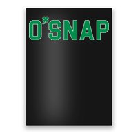 O'Snap Irish St. Patrick's Day Clover Poster