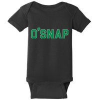 O'Snap Irish St. Patrick's Day Clover Baby Bodysuit