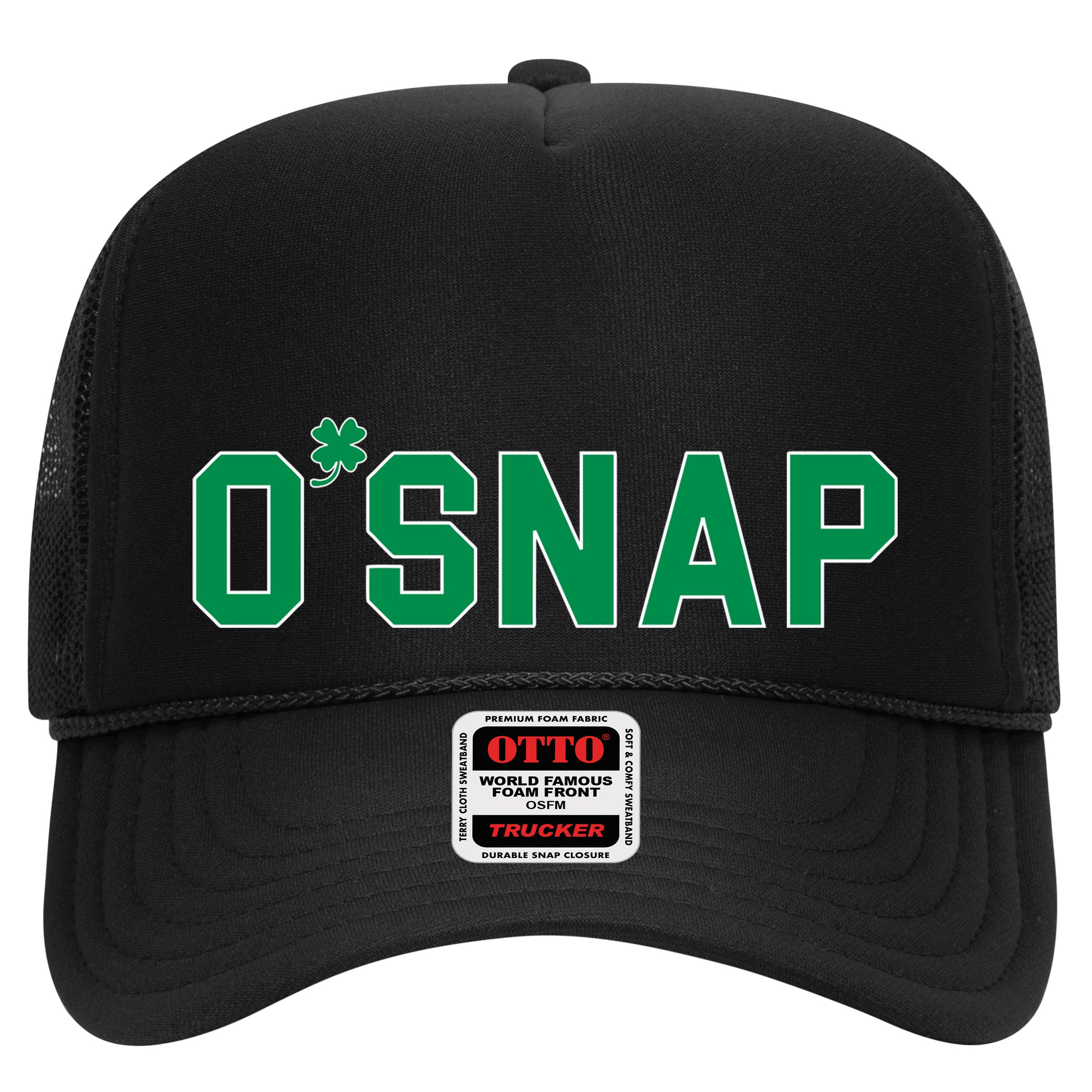 O'Snap Irish St. Patrick's Day Clover Hat