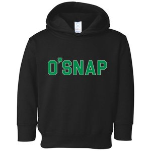 O'Snap Irish St. Patrick's Day Clover Toddler Hoodie