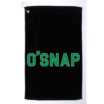 O'Snap Irish St. Patrick's Day Clover Golf Towel