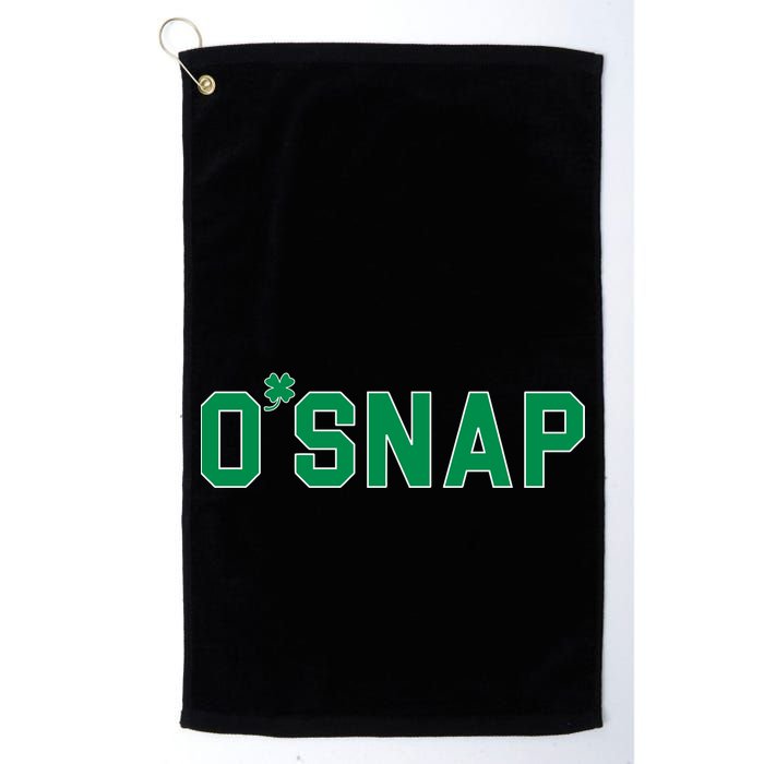 O'Snap Irish St. Patrick's Day Clover Golf Towel