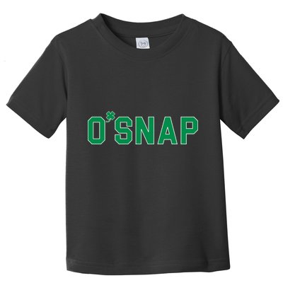 O'Snap Irish St. Patrick's Day Clover Toddler T-Shirt
