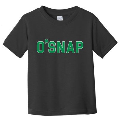 O'Snap Irish St. Patrick's Day Clover Toddler T-Shirt