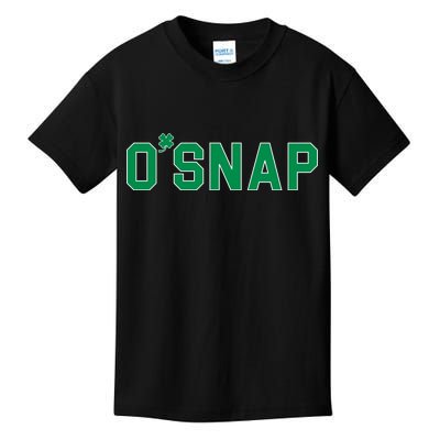 O'Snap Irish St. Patrick's Day Clover Kids T-Shirt