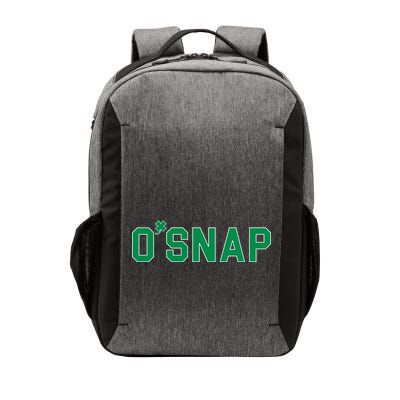 O'Snap Irish St. Patrick's Day Clover Vector Backpack