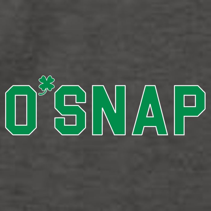 O'Snap Irish St. Patrick's Day Clover Vector Backpack