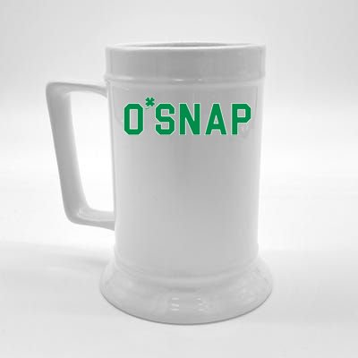 O'Snap Irish St. Patrick's Day Clover Beer Stein