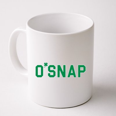 O'Snap Irish St. Patrick's Day Clover Coffee Mug