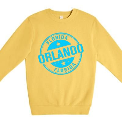 Orlando Stamp Premium Crewneck Sweatshirt