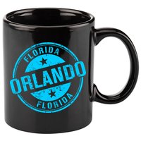 Orlando Stamp 11oz C Handle Ceramic Mug