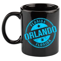 Orlando Stamp 11oz C Handle Ceramic Mug