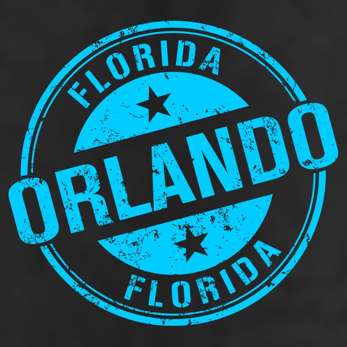 Orlando Stamp 11oz C Handle Ceramic Mug