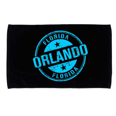 Orlando Stamp Microfiber Hand Towel