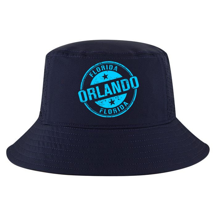 Orlando Stamp Cool Comfort Performance Bucket Hat