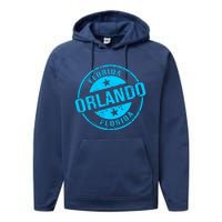 Orlando Stamp Performance Fleece Hoodie