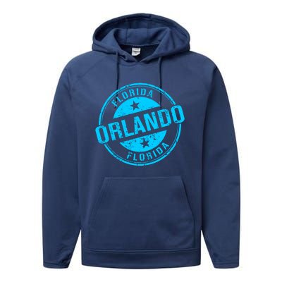 Orlando Stamp Performance Fleece Hoodie