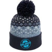 Orlando Stamp The Baniff Cuffed Pom Beanie