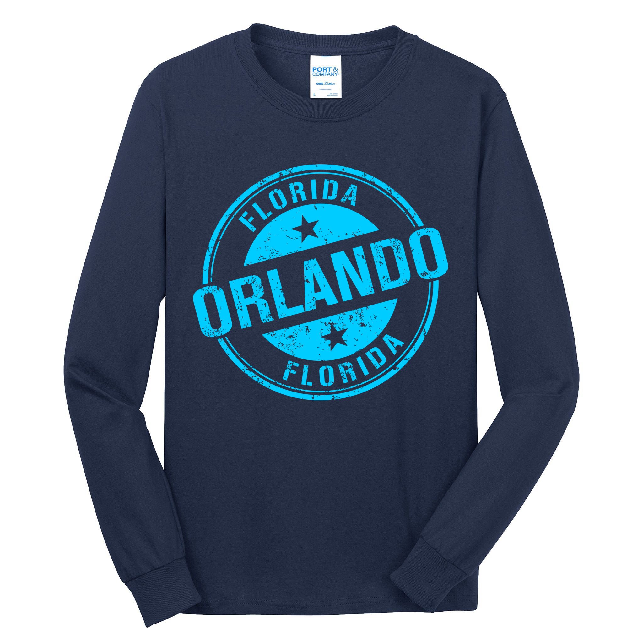 Orlando Stamp Tall Long Sleeve T-Shirt