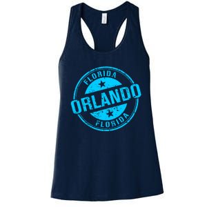 Orlando Stamp Women's Racerback Tank