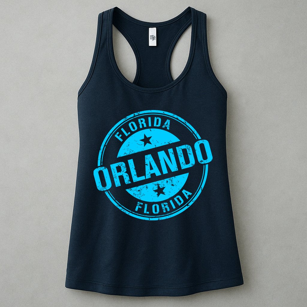 Orlando Stamp Womens Tank Top
