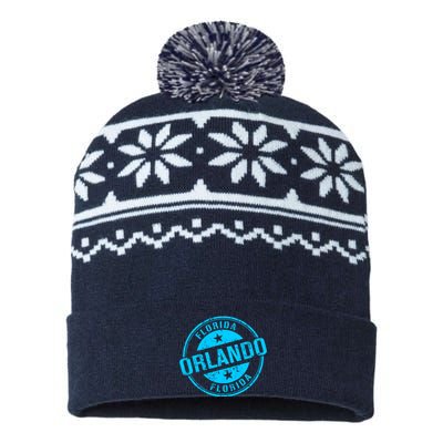 Orlando Stamp USA-Made Snowflake Beanie