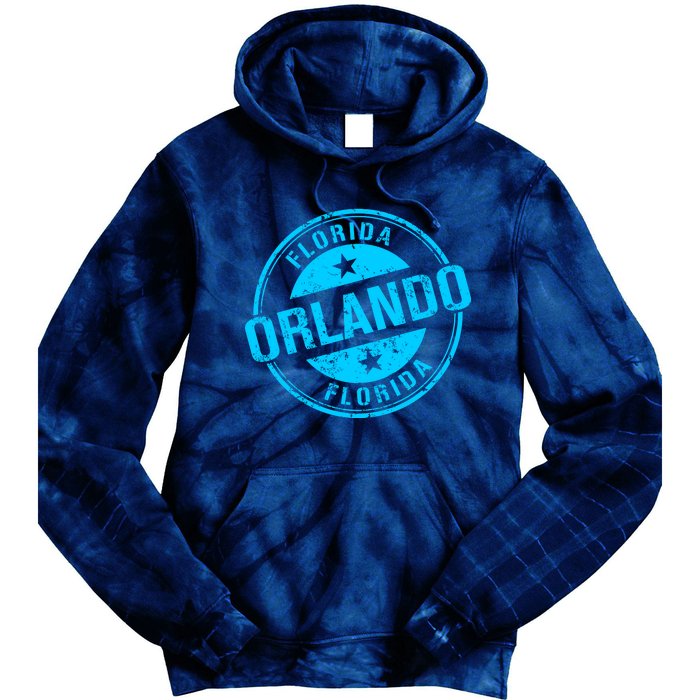 Orlando Stamp Tie Dye Hoodie