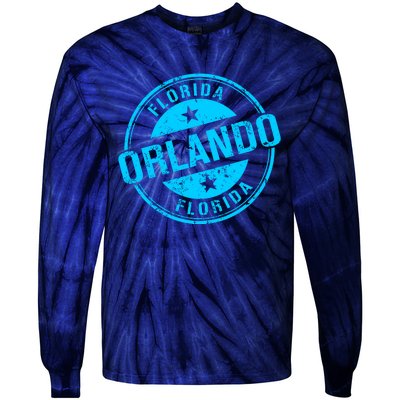 Orlando Stamp Tie-Dye Long Sleeve Shirt