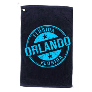 Orlando Stamp Platinum Collection Golf Towel