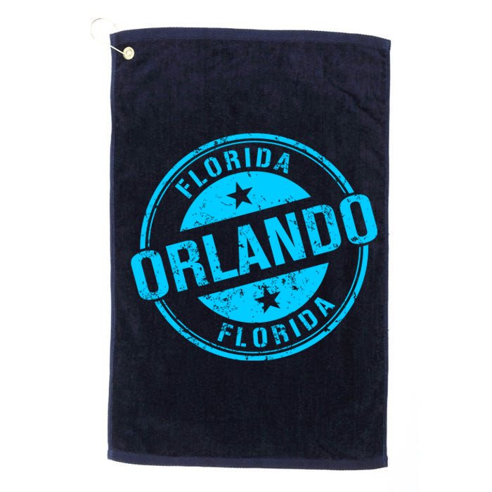 Orlando Stamp Platinum Collection Golf Towel