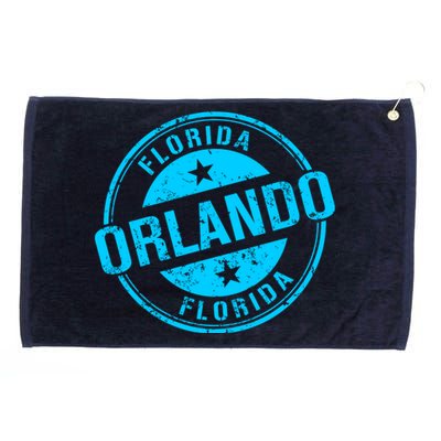 Orlando Stamp Grommeted Golf Towel