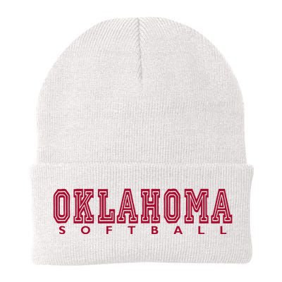 Oklahoma Softball Knit Cap Winter Beanie