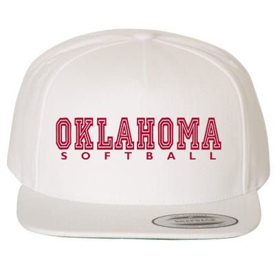 Oklahoma Softball Wool Snapback Cap