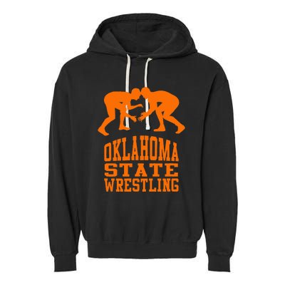 Oklahoma S.T.A.T.E.Wrestling Garment-Dyed Fleece Hoodie