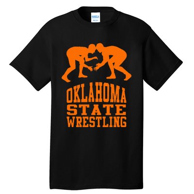 Oklahoma S.T.A.T.E.Wrestling Tall T-Shirt