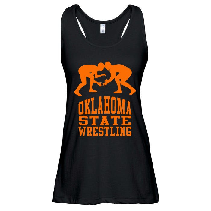 Oklahoma S.T.A.T.E.Wrestling Ladies Essential Flowy Tank