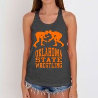 Oklahoma S.T.A.T.E.Wrestling Women's Knotted Racerback Tank