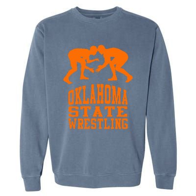 Oklahoma S.T.A.T.E.Wrestling Garment-Dyed Sweatshirt