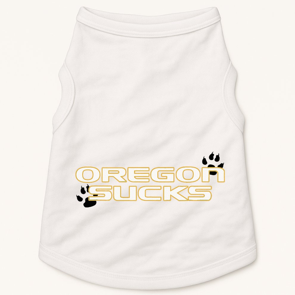 Oregon Sucks Doggie Tank