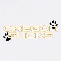 Oregon Sucks Adult Drive Performance Visor