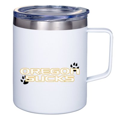 Oregon Sucks 12oz Stainless Steel Coffee Mug