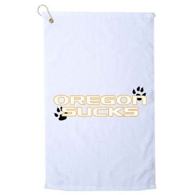 Oregon Sucks Golf Towel