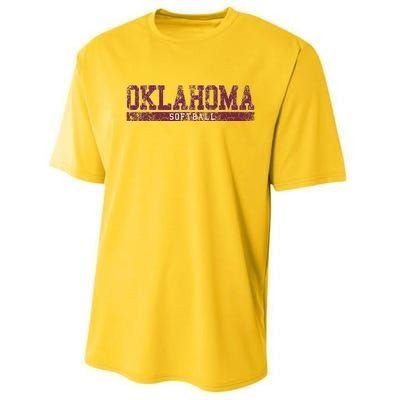 Oklahoma Softball Performance Sprint T-Shirt