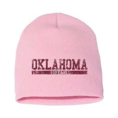 Oklahoma Softball Short Acrylic Beanie