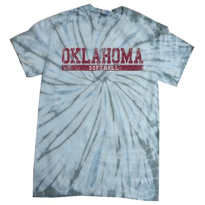 Oklahoma Softball Tie-Dye T-Shirt