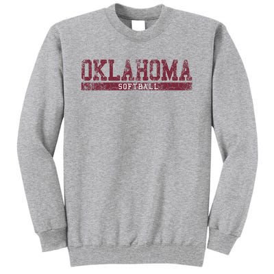 Oklahoma Softball Tall Sweatshirt